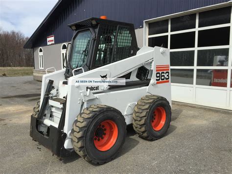 bobcat 963 skid steer loader|bobcat 963 wheel skid steer.